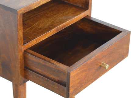 Solid Wood Mini Nightstand