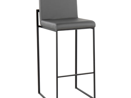 Fuji - Contemporary High Back Barstool Elegant Design