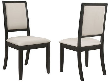 Upholstered Side Chairs (Set of 2) - Cream