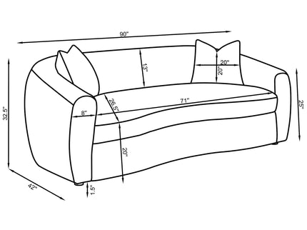 Wilson - Sofa - Ivory