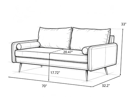 Modern Large Sofa For Living Room