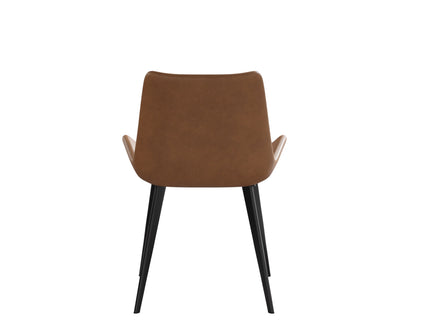 Modern Dining Chair Living Room Metal Leg Dining Chair (Set of 2)