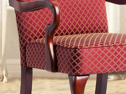 Delaney - Elegant Gooseneck Arm Chair With High Back