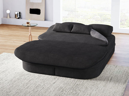 2 In 1 Foldable Sofa Bed With Multi Functional Blanket, Floor Lounge Sofa