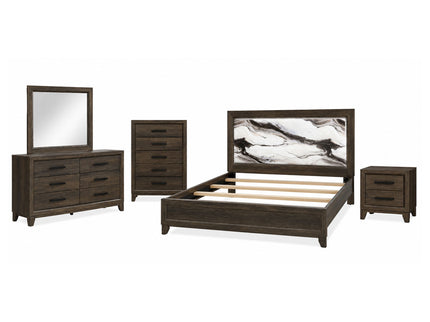 Harry - 5 Piece Bedroom Set With LED