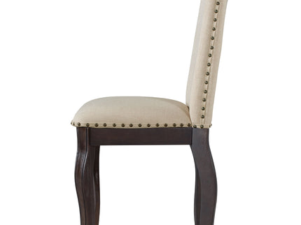 Upholstered Dining Chairs With Nailhead (Set of 2)