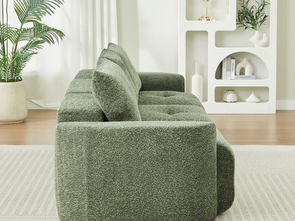 3 Seater With Thickened Armrests Sofa For Living Room