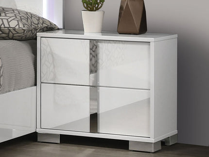 Nightstand With Vertical Handles