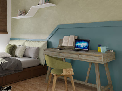 Bowman - Flip Up Desk - Distressed Gray