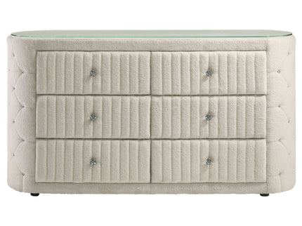 Santiago - 6 Drawer Dresser - Ivory