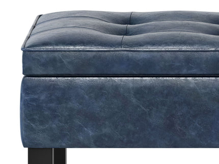 Cosmopolitan - Storage Ottoman Bench With Open Bottom