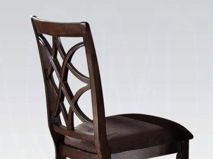 Keenan - Side Chair (Set of 2) - Brown / Dark Walnut