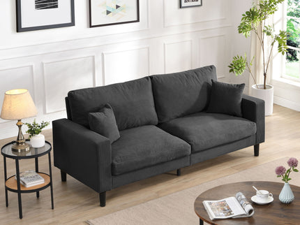 Modern Upholstered Resilience Three Seater Sofa