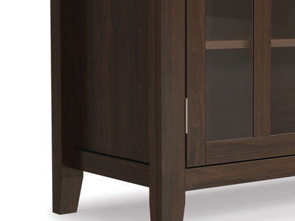 Artisan - Tall TV Media Stand - Natural Aged Brown