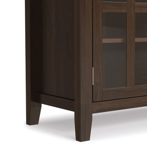 Artisan - Tall TV Media Stand - Natural Aged Brown
