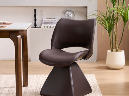 Modern Swivel Dining Chair With High Back