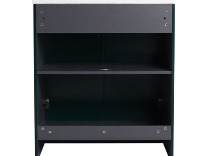 Modern Freestanding Bathroom Vanity With Soft Close Cabinet Doors