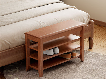 Multi Functional Double Layer Shoe Stool