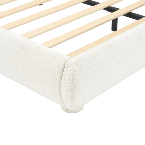 Simple Modern Bedroom Double Upholstered Bed