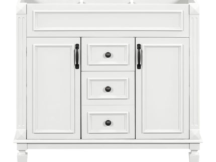 Bathroom Vanity Cabinet With 2 Soft Closing Doors And 2 Drawers