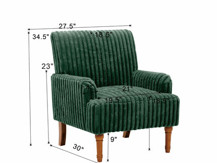 Accent Comfortable Upholstered Armchair For Living Room