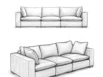 Jasmine - Handcrafted Sofa