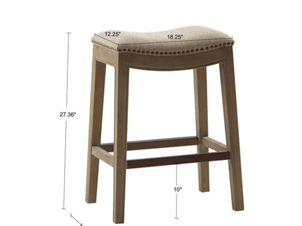 Saddle Counter Stool With High Density Foam