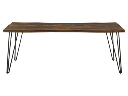Neve - Sheesham Live Edge Dining Table - Gray