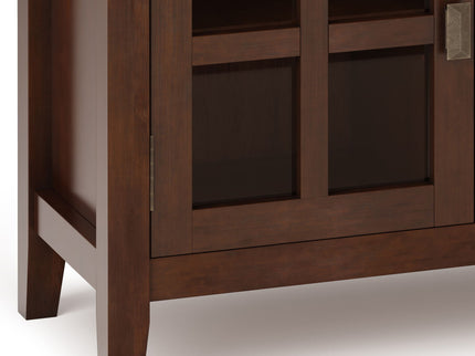 Artisan - TV Media Stand, Handcrafted - Russet Brown
