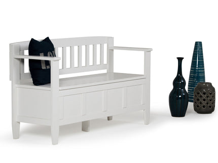 Brooklyn - Handcrafted Entryway Storage Bench