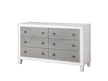 Katia - Weathered Dresser - White