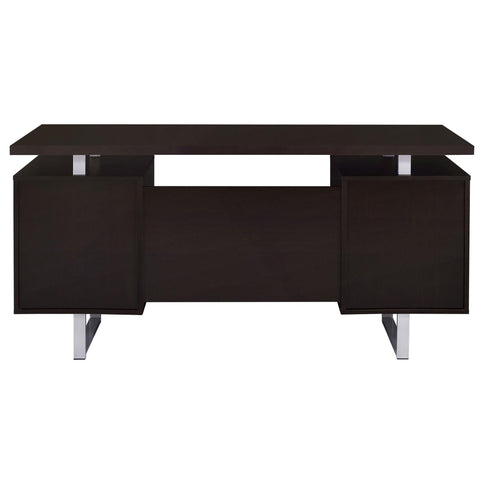 2 Drawer Floating Top Office Desk