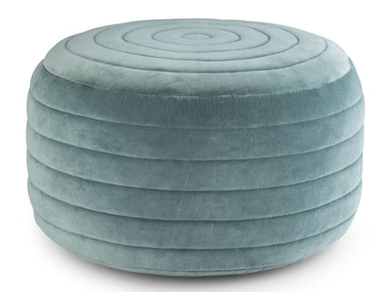 Vivienne - Upholstered Round Pouf