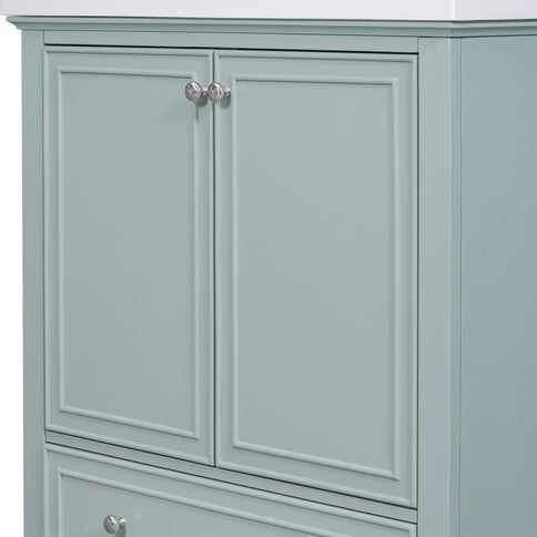 Modern Bathroom Vanity Base Only With Doors And Drawer