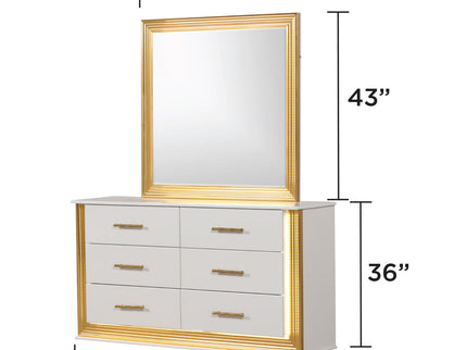 Obsession - Bedroom Set & LED