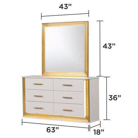 Obsession - Bedroom Set With LED