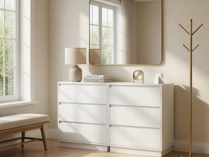 3 Drawer Nightstand, Bedroom Side Table