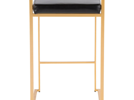 Fuji - Contemporary / Glam Design Counter Stool (Set of 2)