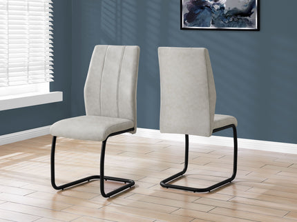 Dining Chair, Side, Upholstered For Dining Room, Contemporary & Modern (Set of 2)