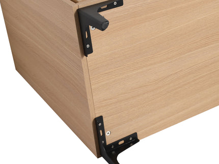 Modern Bathroom Vanity Base With Basin And Storage Cabinet