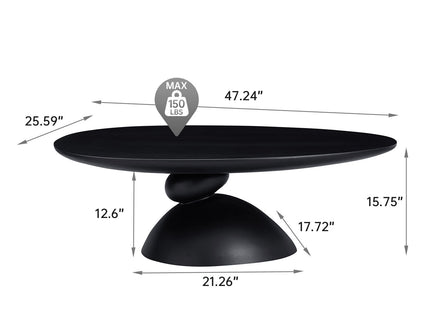 Lucky Stone Shaped Table