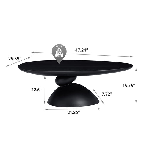Lucky Stone Shaped Table