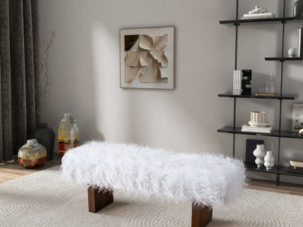Henley - Fur Bench - White Khaki