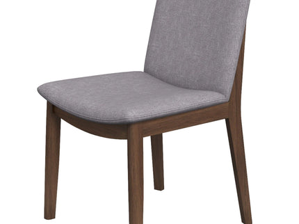 Laura - Mid-Century Modern Solid Wood Dining Chair (Set of 2)