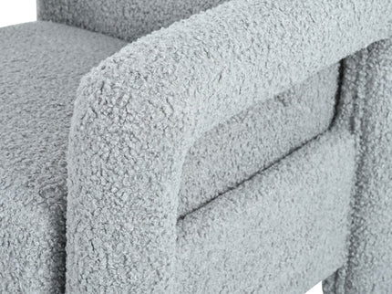 Push Back Recliner Armchair Upholstered Recliner Chair Single Sofa With Adjustable Backrest