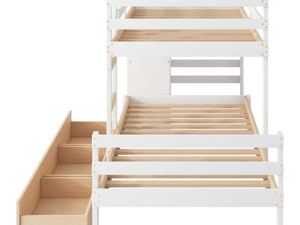 Loft Bunk Bed With Drawers And Ladder
