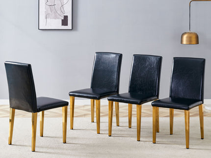Modern Dining Chairs With Metal Legs