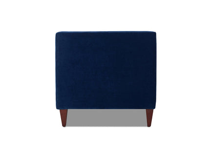 Jack - Modern Tuxedo Tufted Sofa - Navy Blue