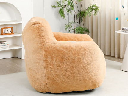 Beanbag Sofa Chair With Armrests Stuffed High Density Foam