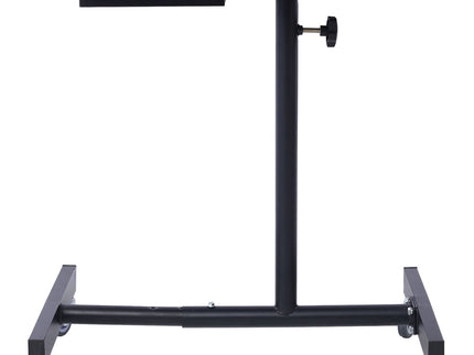Adjustable Tear Down Work Table With Drawer For Garages, Repair Shops, And Diy, Portable, (4) 2.5" Swivel Casters, 220 Pound Capacity, Rubber Corners, Heavy Duty Steel